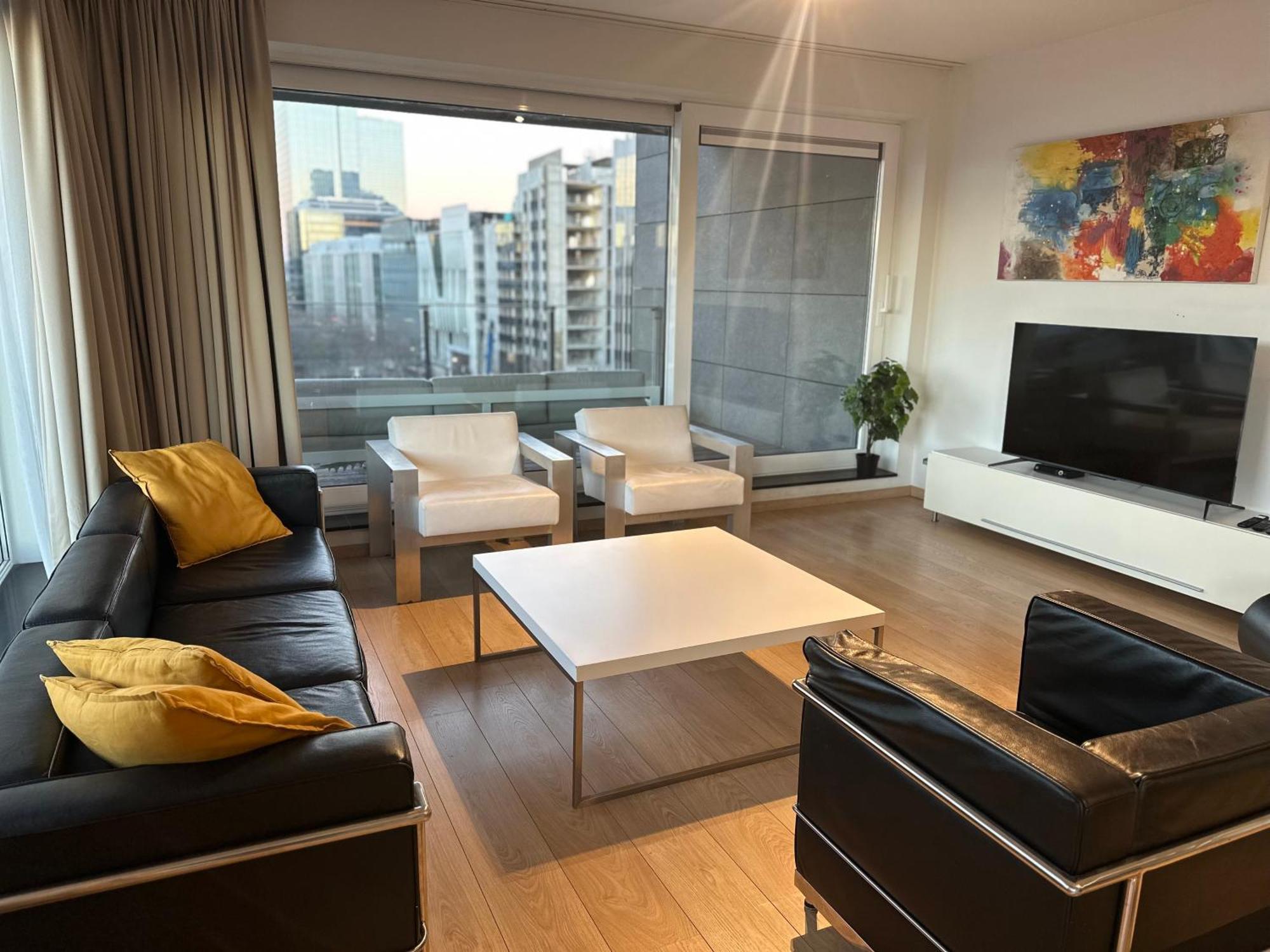 Apartment With Stunning View In City Center Bruxelles Esterno foto