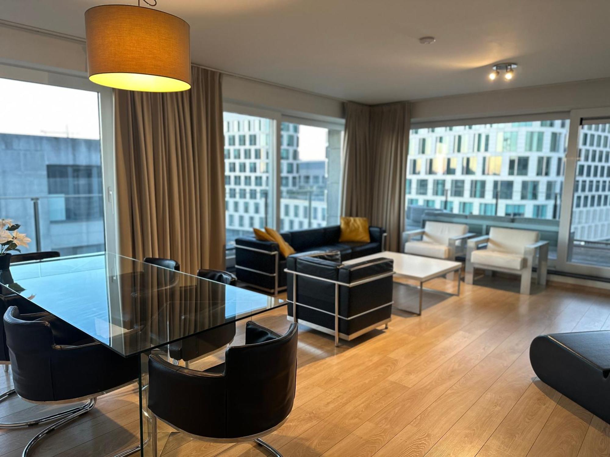 Apartment With Stunning View In City Center Bruxelles Esterno foto